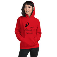 "I am a Proverbs 31 Woman" Hoodie - Silhouette Design - Thumbnail 1