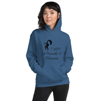 "I am a Proverbs 31 Woman" Hoodie - Silhouette Design - Thumbnail 3