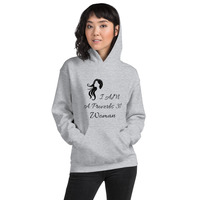 "I am a Proverbs 31 Woman" Hoodie - Silhouette Design - Thumbnail 6