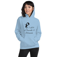"I am a Proverbs 31 Woman" Hoodie - Silhouette Design - Thumbnail 7