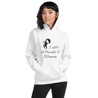 "I am a Proverbs 31 Woman" Hoodie - Silhouette Design - Thumbnail 9