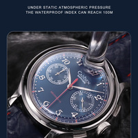 Cadisen Watches Mens 40mm case multi-function automatic mechanical luminous 10ATM business wristwatch C8212 - Thumbnail 5