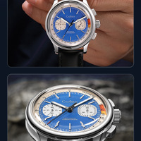 Cadisen Watches Mens 40mm case multi-function automatic mechanical luminous 10ATM business wristwatch C8212 - Thumbnail 7