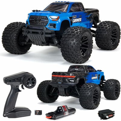 Arrma ara4202v3t1 1/10th v3 granite rtr 4x4 rc monster truck
