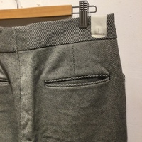 N.Hoolywood grey belted boot cut pants  - Thumbnail 2