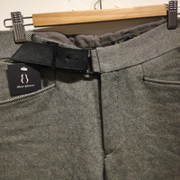 N.Hoolywood grey belted boot cut pants  - Thumbnail 3