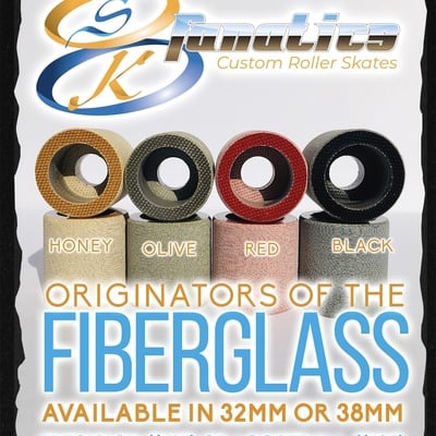 Fiberglass wheels by sk8 fanatics