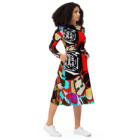 Alternate Swing Midi Dress - Thumbnail 2