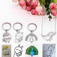 Customized Drawing Keychain, Artwork  - Thumbnail 3