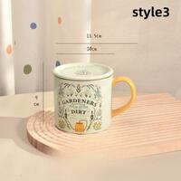 Contrast color mug high temperature resistant drinking cup coffee ceramic mug - Thumbnail 3