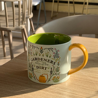 Contrast color mug high temperature resistant drinking cup coffee ceramic mug - Thumbnail 9