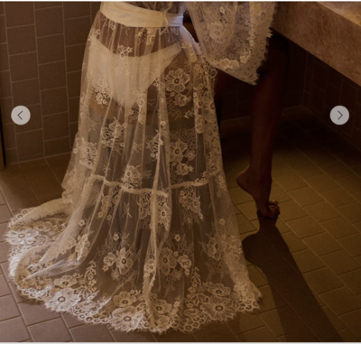 Bridal Robe Lace Wedding Dresses