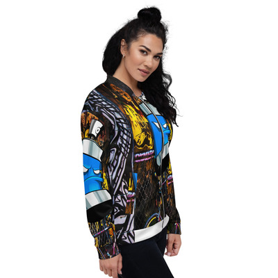 Can Spray Unisex Bomber Jacket