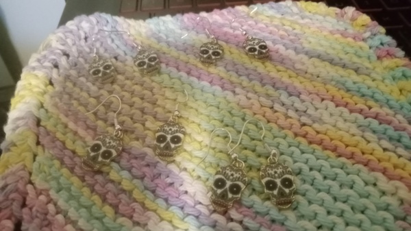 Rock Your Style with $5 Skull Earrings 