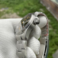 Mens Quartz Pilot Watch 39MM Case VH31 Movement Sapphire Stainless Steel Luminous Business Causal Wristwatch SF740W - Thumbnail 5