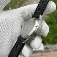 Mens Quartz Pilot Watch 39MM Case VH31 Movement Sapphire Rubber Strap Luminous Business Causal Wristwatch SF740W - Thumbnail 7