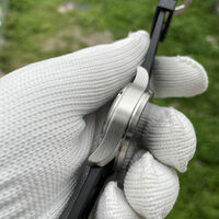 Mens Quartz Pilot Watch 39MM Case VH31 Movement Sapphire Rubber Strap Luminous Business Causal Wristwatch SF740W - Thumbnail 6