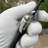 Mens Quartz Pilot Watch 39MM Case VH31 Movement Sapphire Rubber Strap Luminous Business Causal Wristwatch SF740W - Thumbnail 5