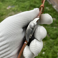 Mens Quartz Watch 39MM Case VH31 Movement Sapphire Leather Strap Luminous Business Causal Wristwatch SF740W - Thumbnail 5