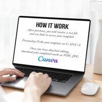 Detroit Pistons Birthday Invitation, Basketball Ticket Birthday Invitation Canva Editable - Thumbnail 1