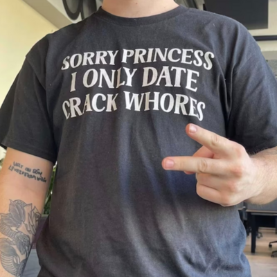 Free shipping-sorry princess tee - Thumbnail 1