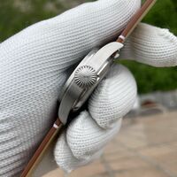 Genuine Leather Strap Mens Quartz Watches 39MM Case VH60 Movement Luminous 20BAR Business Causal Wristwatch SF746 - Thumbnail 7