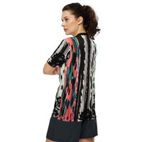 Lace Edge Unisex Sports Jersey - Thumbnail 1