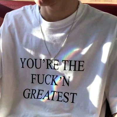 Free shipping-you're the fuc*n greatest tee - Thumbnail 1