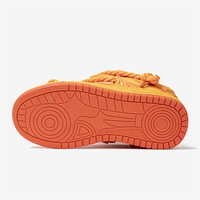 Harauku Stree Fashion Orange Sneakers - Thumbnail 3