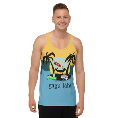Gagu låhi unisex tank top