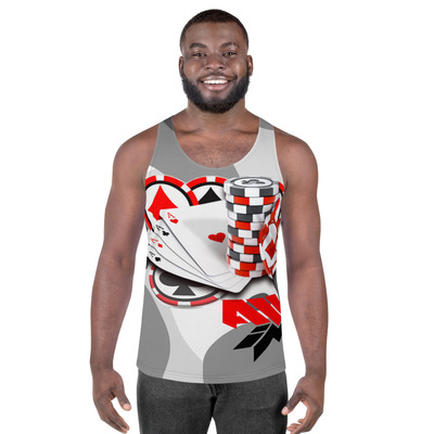 All in unisex tank top