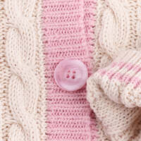 Lover Cardigan with Heart Star Embroidery Pink Cozy Knit Button Up Sweater Taylor Swift - Thumbnail 4