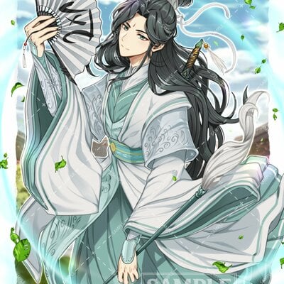 Wind master shi qingxuan - heaven official's blessing: tian guan ci fu (print 3) + signing video