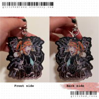 Kiara 4BLOOD glitter window keychain - Thumbnail 2