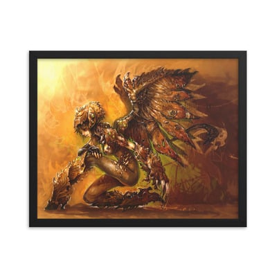 Faiyela framed poster