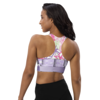 Crushed Flutterby Sports Bra - Thumbnail 3