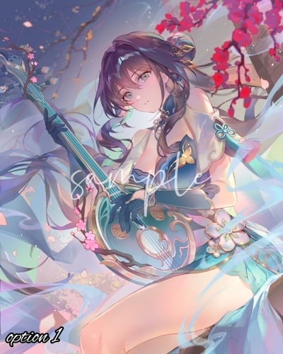 Ruan Mei - Honkai Star Rail (signed print)