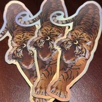 Tiger Stickers (HOLO) - Thumbnail 2