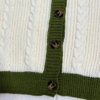 Evermore Cardigan with Green Vine Embroidered Cozy Knit Button Up Sweater Taylor Swift - Thumbnail 4