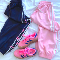 Y2K PINK BOW TRACK PANTS - Thumbnail 7
