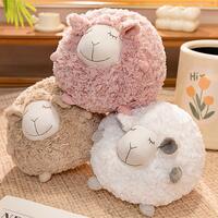 Cute Round Shape Sheep Plushie - Thumbnail 1