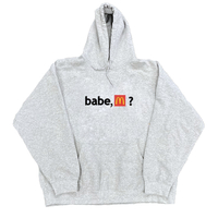 BABE,MCDONALDS HOODIE - Thumbnail 1