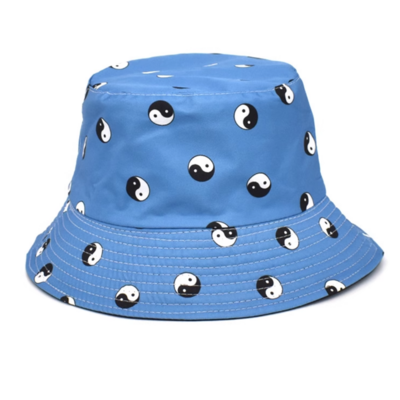 Yin yang bucket hat