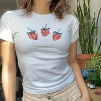 STRAWBERRY BABY TEE - Thumbnail 1