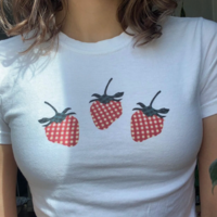 STRAWBERRY BABY TEE - Thumbnail 2