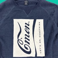 C'mon Cola Sweat Shirt --- Navy Blue --- Size: 2XL - Thumbnail 1