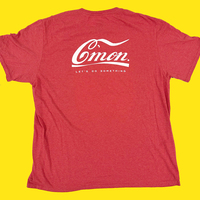 C'mon Cola Shirt --- Pale Red --- Size: XL - Thumbnail 3