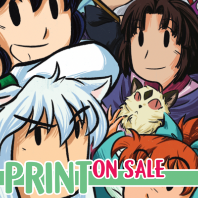 On sale-inuyasha print