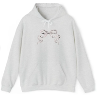 Y2K RIBBON GRAPHIC HOODIE - Thumbnail 2