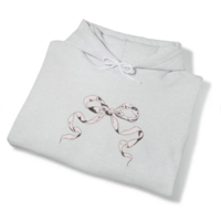 Y2K RIBBON GRAPHIC HOODIE - Thumbnail 3